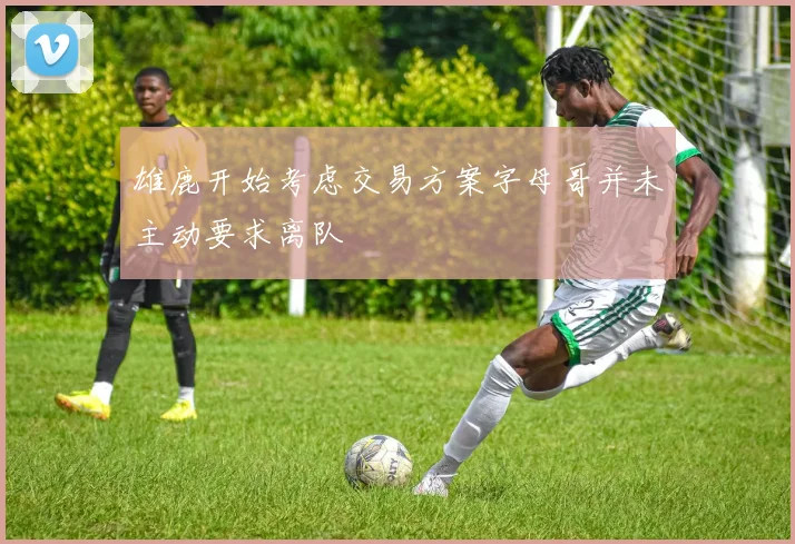 雄鹿开始考虑交易方案字母哥并未主动要求离队